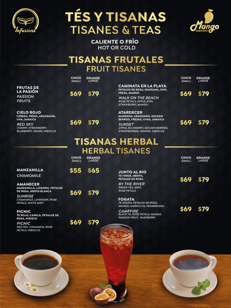 Tés y tisanas